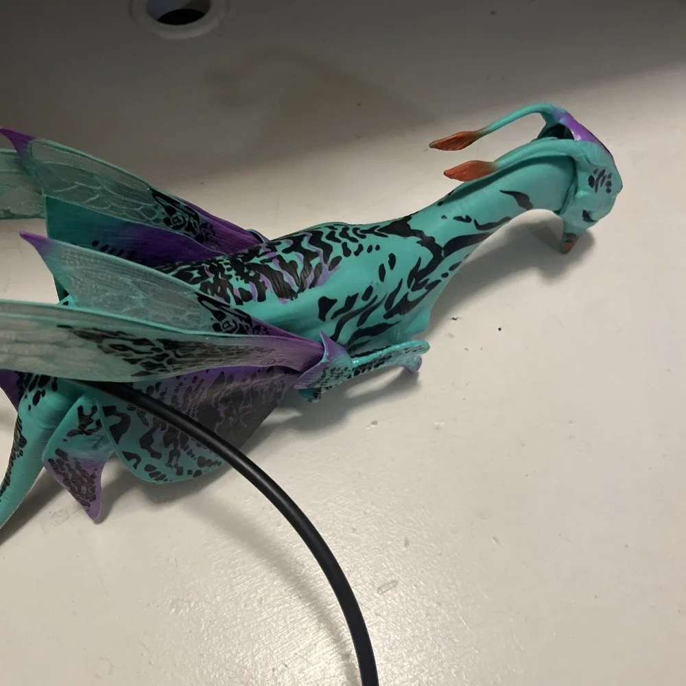Disney Pandora The World of Avatar Banshee Rookery ACE Interactive Toy Teal Blue